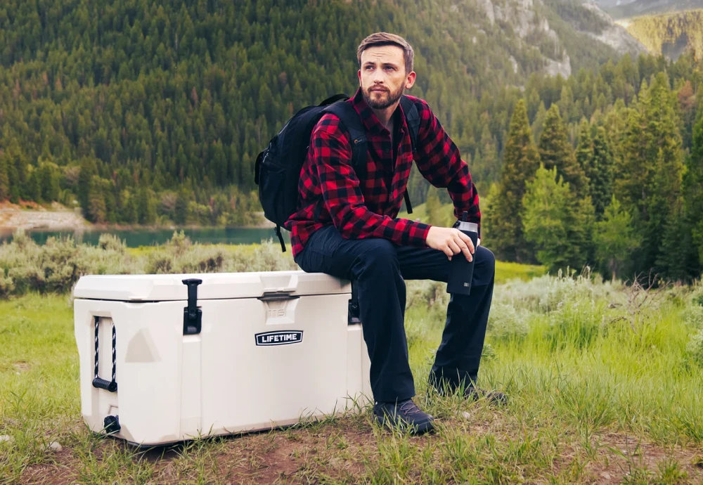 outdoor cooler with bottle opener